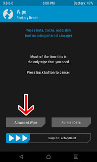 Archos 50 Titanium E: Failed To Mount Cache ( Invalid Argument )