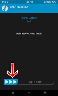 how to fix Failed To Mount Data Archos 50 Titanium