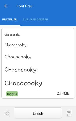 merubah font Archos GranitePhone