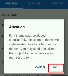 Archos GranitePhone font custom