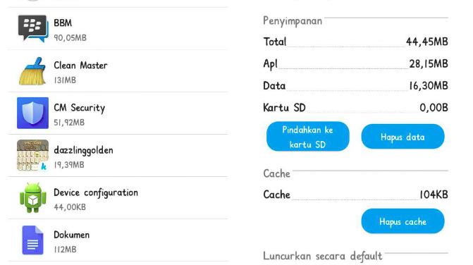 hasil Archos GranitePhone setelah ganti font
