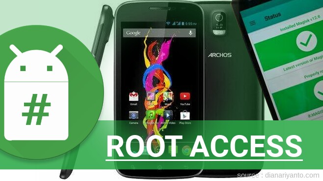 Cara Root Archos 50 Titanium Tanpa PC