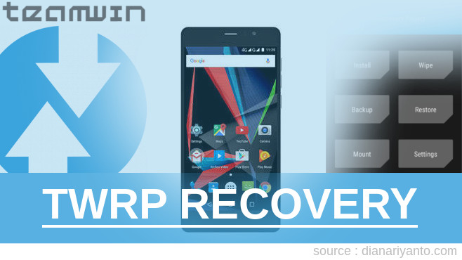 TWRP Recovery ARCHOS 55 Diamond Selfie Anti Gagal