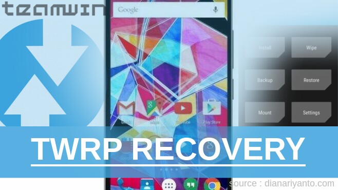 TWRP Recovery Archos Diamond S Tanpa Komputer